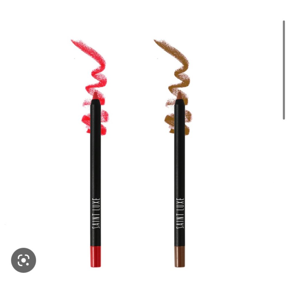 NWT 💄 Saint Luxe Morganite and Carnelian Lip Liner Duo